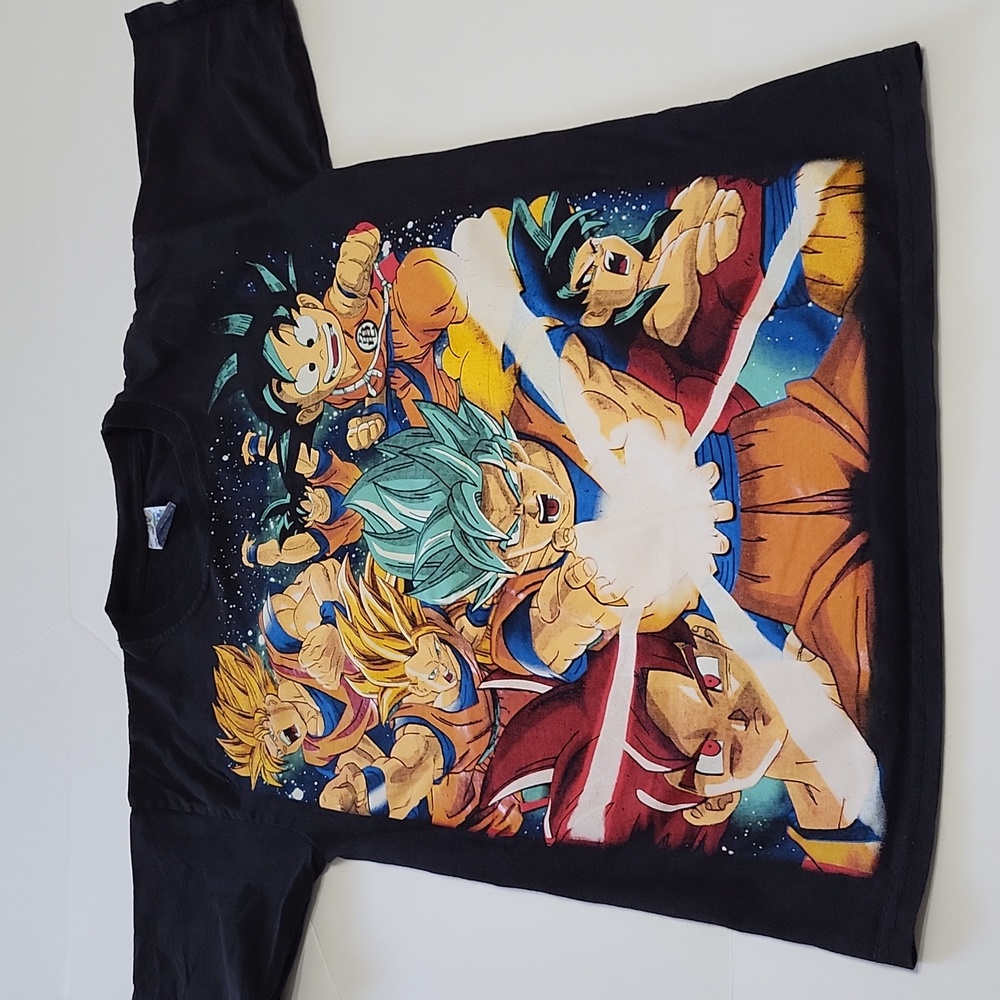 Dragon Ball Z  Super Thessh Double Sided T-shirt men's Medium.